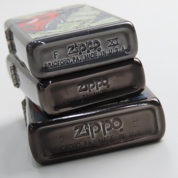 実際に弊社で買取させて頂いたZIPPO/ジッポー BARRETT SMYTHE/バレットスマイスコレクション てんとう虫 レギュラー/スリム 3点セットの画像 3枚目