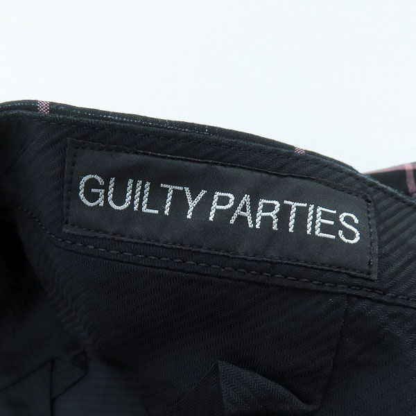 実際に弊社で買取させて頂いたWACKO MARIA×DORMEUIL/ワコマリア×ドーメル チェック柄 ウールスラックスパンツ Sの画像 3枚目