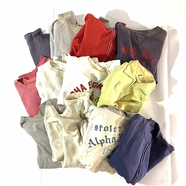 実際に弊社で買取させて頂いた【おまとめ】AKON/ARTEX/PENNEY'S 等 ヴィンテージ スウェット/パーカー/シャツ 他 の画像 1枚目