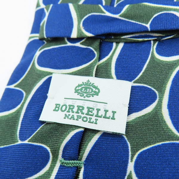 実際に弊社で買取させて頂いたLUIGI BORRELLI/ルイジ ボレッリ シルク ネクタイ の画像 1枚目