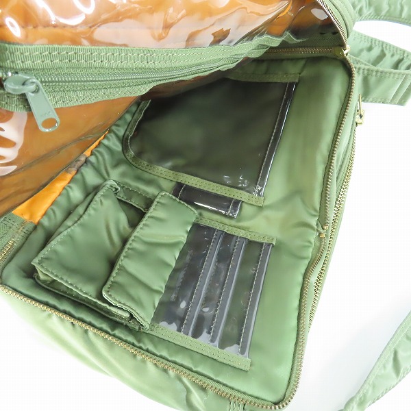 実際に弊社で買取させて頂いたPORTER/ポーター TANKER/タンカー ショルダーバッグ カーキの画像 4枚目