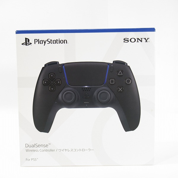 実際に弊社で買取させて頂いた【未開封】SONY/ソニー Playstation5/PS5用 DualSense ワイヤレスコントローラー ミッドナイトブラック CFI-ZCT1J