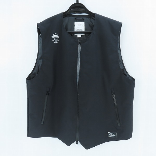 実際に弊社で買取させて頂いたTHE CRIMIE/クライミー ロゴ 刺繍 ベスト CR1-02L5-JK13/XXL