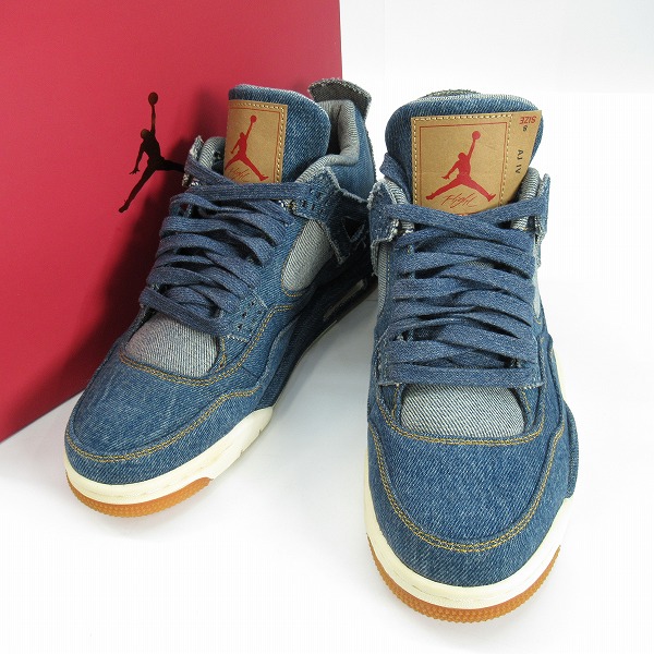 実際に弊社で買取させて頂いたNIKE×LEVI’S/ナイキ×リーバイス AIR JORDAN 4 RETRO NRG/エア ジョーダン 4 レトロ デニム AO2571-401/26
