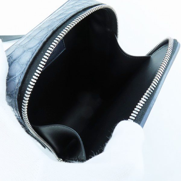 実際に弊社で買取させて頂いたBerluti/ベルルッティ クロコダイルレザー ショルダーバッグの画像 5枚目