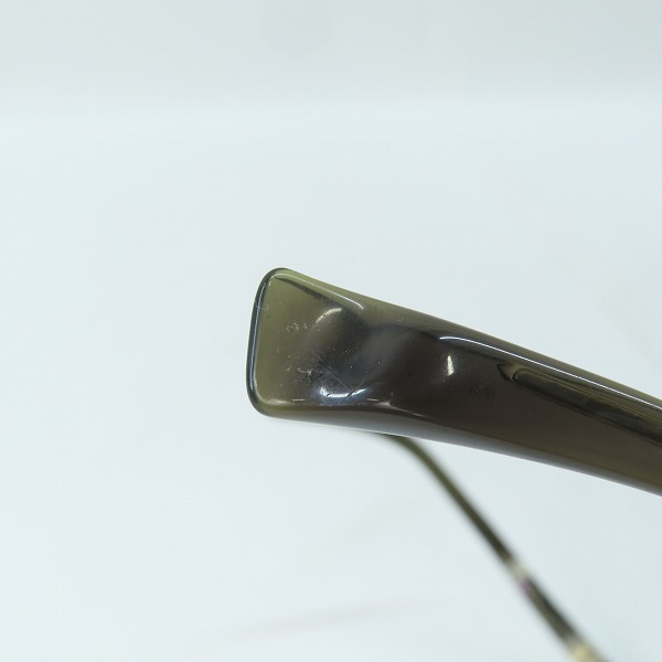 実際に弊社で買取させて頂いた999.9/フォーナインズ チタンフレーム ハーフリム アイウエア/メガネフレーム S-91Tの画像 8枚目