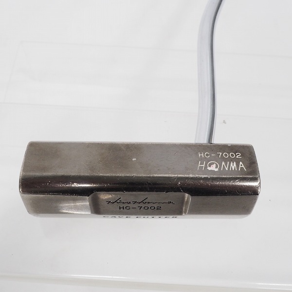 実際に弊社で買取させて頂いたHiro Honma/ヒロ ホンマ CAVE PUTTER HC-7002 パター 33.625インチの画像 5枚目