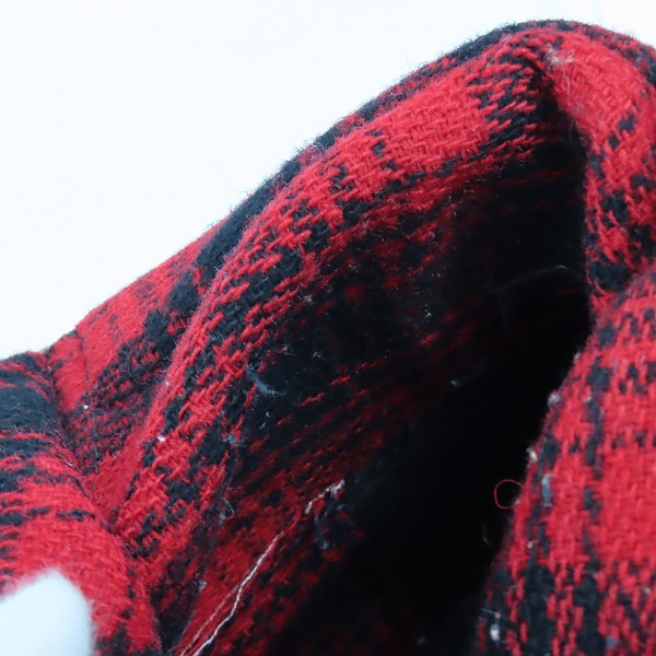 実際に弊社で買取させて頂いたTimberland×WOOLRICH/ティンバーランド×ウールリッチ ロールトップブーツ 36517/10Wの画像 7枚目