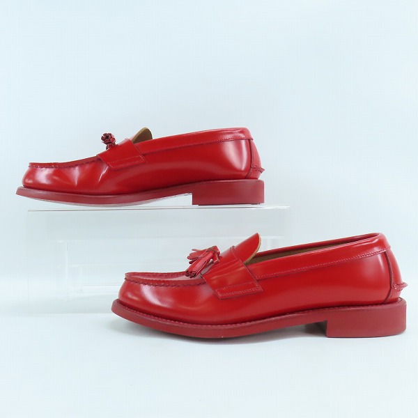 実際に弊社で買取させて頂いたREGAL×CICATA/リーガル×シカタ タッセルローファー 602S/25の画像 3枚目