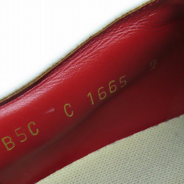 実際に弊社で買取させて頂いたTHE FLAT HEAD/フラットヘッド ローファー レザーシューズ /9の画像 5枚目