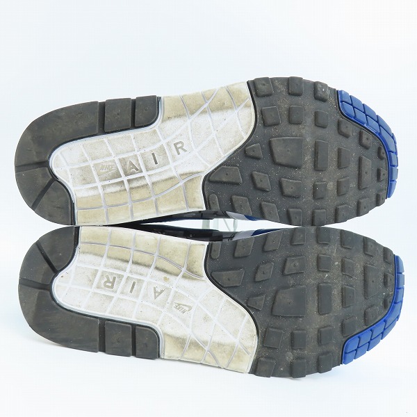 実際に弊社で買取させて頂いたNIKE×atmos/ナイキ×アトモス AIR MAX 1 PRNT/エアマックス1 プリント BLUE WE LOVE NIKE AQ0927-100/28の画像 2枚目