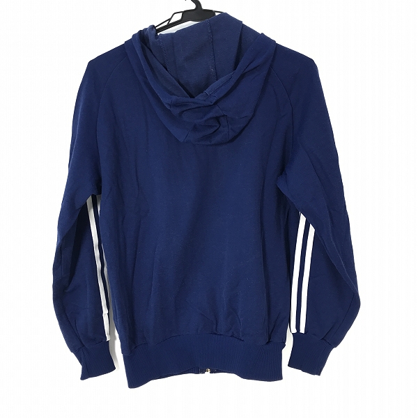 実際に弊社で買取させて頂いたadidas/アディダス ヴィンテージ  80s～90s頃 万国旗タグ ジップアップ パーカーXSの画像 1枚目