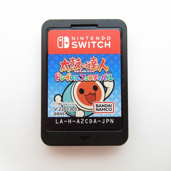 実際に弊社で買取させて頂いたNintendo Switch/ニンテンドー スイッチ ソフト バンダイナムコ 太鼓の達人 ドンダフルフェスティバルの画像 3枚目