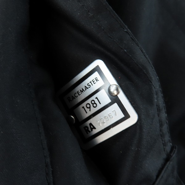 実際に弊社で買取させて頂いたBELSTAFF/ベルスタッフ RACEMASTER JACKET/レースマスター ワックスコットンジャケット/ブルゾン/42の画像 7枚目