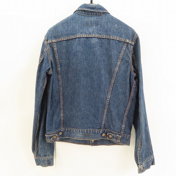 実際に弊社で買取させて頂いたLEVI'S/リーバイス ヴィンテージ  刻印52 スモールe 4th デニムジャケット 71205-0217 /40の画像 1枚目