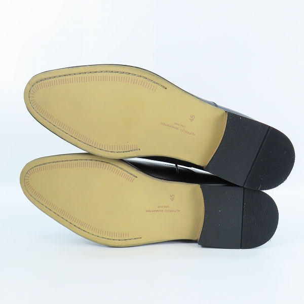 実際に弊社で買取させて頂いたUNLINE by alfredoBANNISTER/アンラインバイアルフレッドバニスター ドレスシューズ/ビジネスシューズ 45 の画像 2枚目