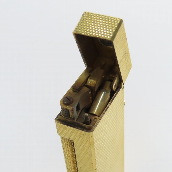 実際に弊社で買取させて頂いたdunhill/ダンヒル サイドローラー ライター ゴールドの画像 6枚目