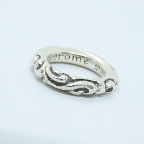 実際に弊社で買取させて頂いたCHROME HEARTS/クロムハーツ スクロールバンドリング 9号