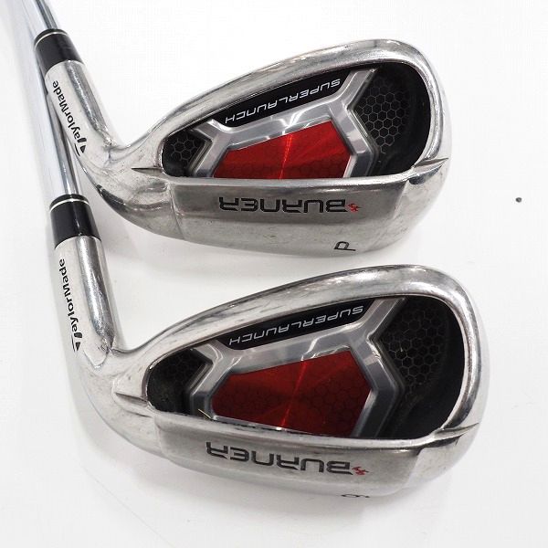 実際に弊社で買取させて頂いたTaylorMade/テーラーメイド BURNER SUPER LAUNCH/バーナー アイアン #4～9,P,Sw 8本セット BURNER 85 FLEX:Sの画像 5枚目