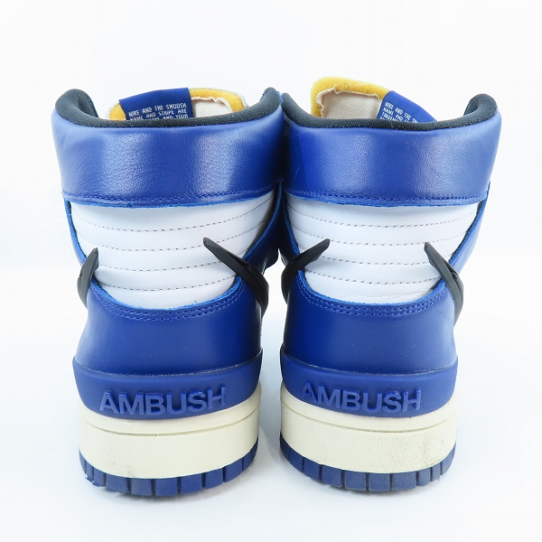 実際に弊社で買取させて頂いたNIKE×AMBUSH/ナイキ×アンブッシュ DUNK HIGH DEEP ROYAL/ダンクハイ ディープロイヤル CU7544-400/27.0の画像 1枚目