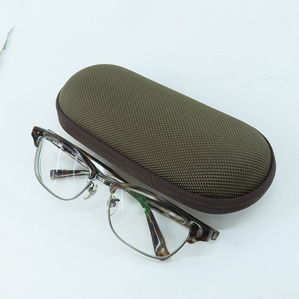 実際に弊社で買取させて頂いた999.9/フォーナインズ サーモント アイウエア/メガネフレーム M-15の画像 9枚目