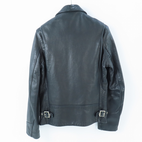 実際に弊社で買取させて頂いたSCHOTT/ショット 牛革 TRUCKER JACKET/トラッカージャケット/レザージャケット 103US/34の画像 1枚目