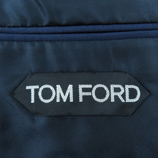 実際に弊社で買取させて頂いたTOM FORD/トムフォード Fit Y Blue Blazer ブルーブレザー スーツ/セットアップ 722R02/21YA4C 46Rの画像 2枚目