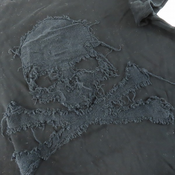 実際に弊社で買取させて頂いたmastermind JAPAN/マスターマインドジャパン パイル地スカル Tシャツ MM-TS3-011/Mの画像 5枚目