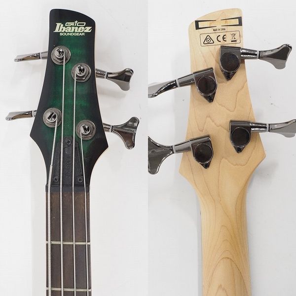 実際に弊社で買取させて頂いた★Ibanez/アイバニーズ GSR370 TMS 4弦エレキベース ソフトケース付の画像 2枚目