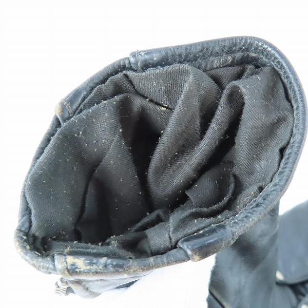 実際に弊社で買取させて頂いた【難有り】PERFECTO by Schott/パーフェクト バイ ショット ダブルライダースジャケット ブラック 42の画像 7枚目