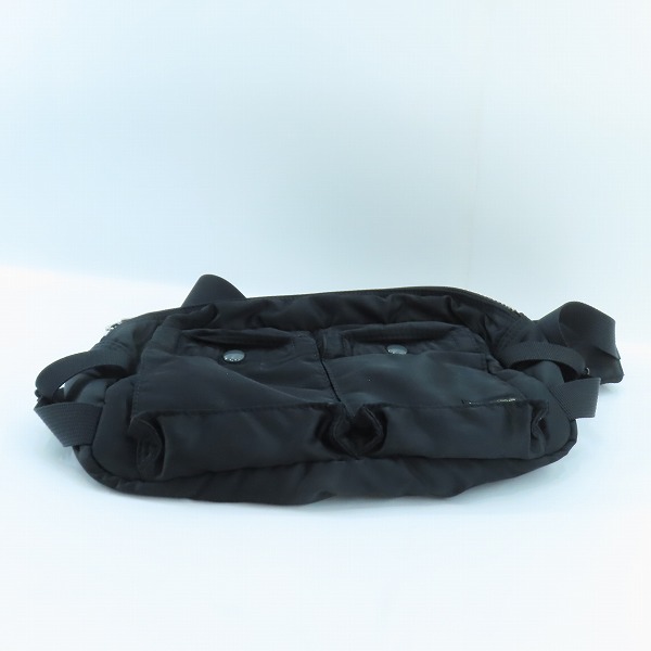 実際に弊社で買取させて頂いたPORTER/ポーター TANKER/タンカー 2WAY ウエストバッグ/ショルダーバッグ ブラックの画像 2枚目