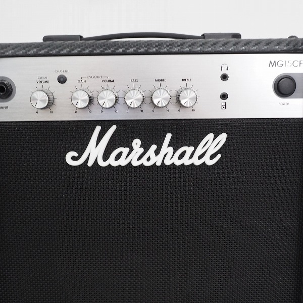 実際に弊社で買取させて頂いた★Marshall/マーシャル MG15CF ギターアンプ コンボアンプ【動作確認済】の画像 2枚目