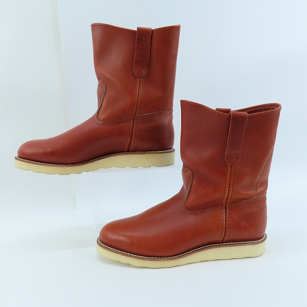 実際に弊社で買取させて頂いたRED WING/レッドウィング 羽タグ PECOS BOOTS/ペコスブーツ 8866/9.5Eの画像 3枚目