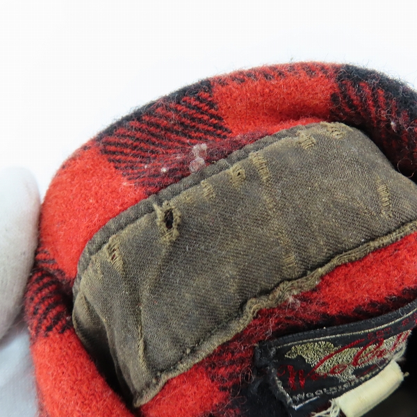 実際に弊社で買取させて頂いたWoolrich/ウールリッチ ヴィンテージ シャツの画像 3枚目