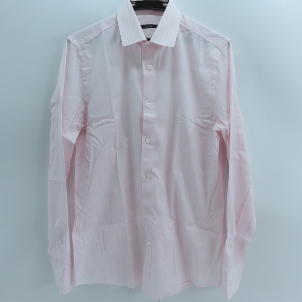実際に弊社で買取させて頂いたGUCCI/グッチ  ストライプ 長袖シャツ 40 15-3/4