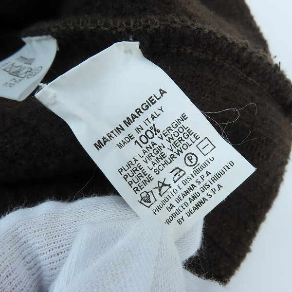 実際に弊社で買取させて頂いたMartin Margiela/マルタンマルジェラ 03AW ディアナ期 リブニットセーター 7771202/Mの画像 6枚目
