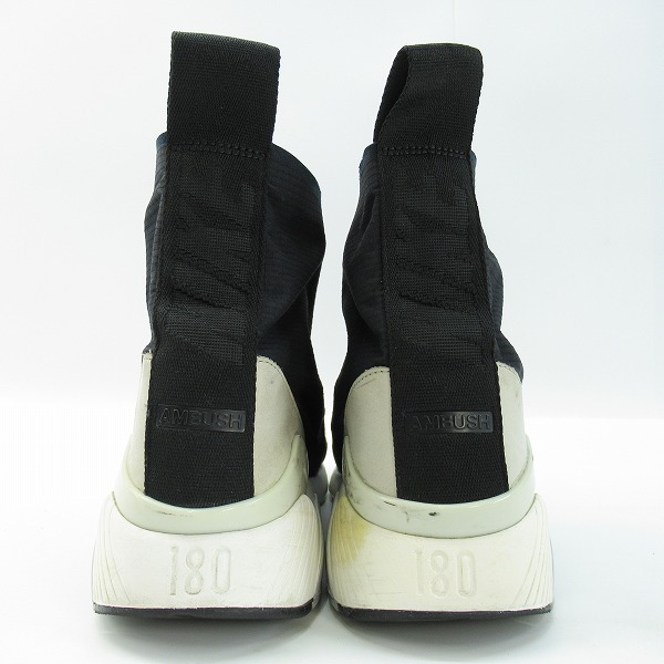 実際に弊社で買取させて頂いたNIKE×AMBUSH/ナイキ×アンブッシュ AIR MAX 180 HIGH/エアマックス180 ハイ ブラック BV0145-001 28.5の画像 1枚目