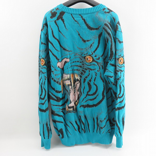 実際に弊社で買取させて頂いたWACKO MARIA/ワコマリア THE GUILTY PARTIES OUTRAGEOUS INC PARADISE TOKYO 虎 セーター Mの画像 1枚目