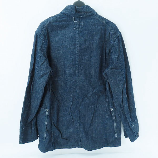 実際に弊社で買取させて頂いたPOST O'ALLS/ポストオーバーオールズ×SHIPS デニムカバーオール/Mの画像 1枚目