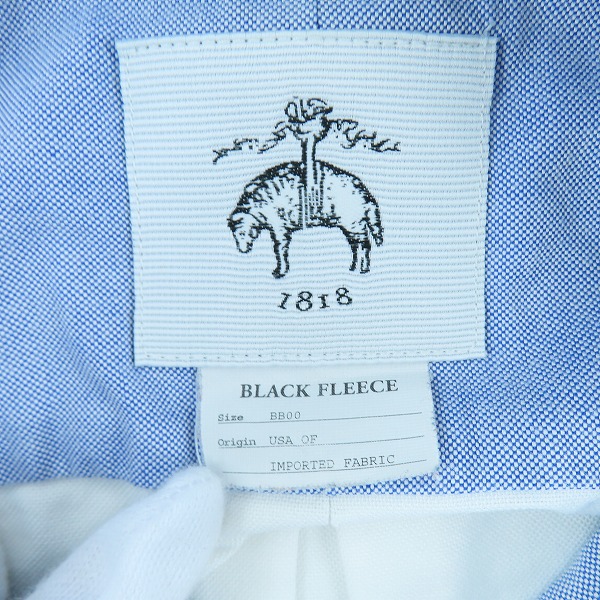 実際に弊社で買取させて頂いたBLACK FLEECE by Brooks Brothers/ブラックフリース ブルックスブラザーズ 半袖シャンブレーシャツ/BB00の画像 2枚目