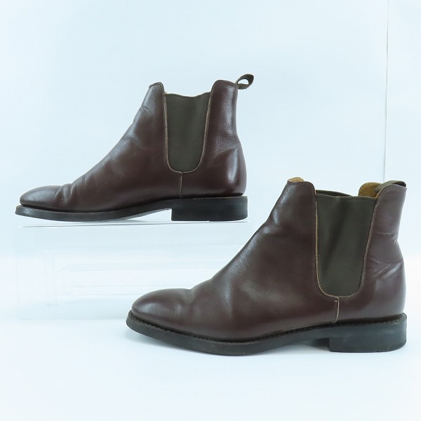 実際に弊社で買取させて頂いたREGAL/リーガル サイドゴアブーツ ブラウン 672/25.5の画像 3枚目