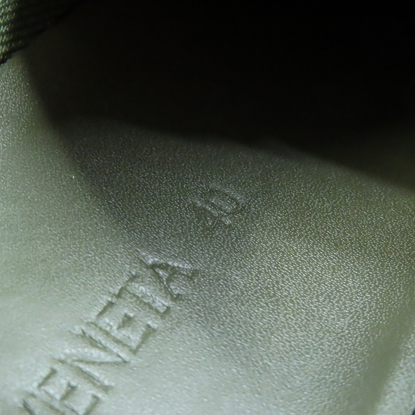 実際に弊社で買取させて頂いたBOTTEGA VENETA/ボッテガヴェネタ/RIPPLE SNEAKERS/レースアップ/ローカットスニーカー/40の画像 5枚目