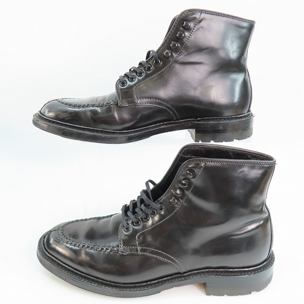 実際に弊社で買取させて頂いたALDEN/オールデン ハワイアンタンカーブーツ/シューズ コードバン 4020HC/7Dの画像 3枚目