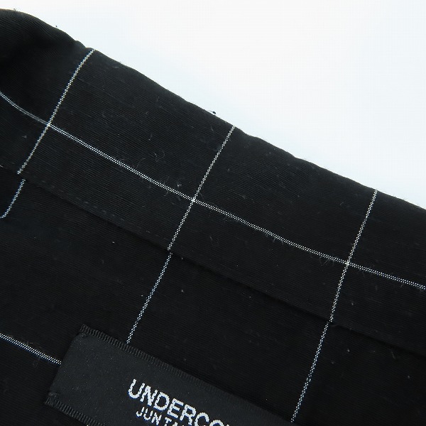 実際に弊社で買取させて頂いたUNDERCOVER/アンダーカバー 23SS サイドジップ オープンカラー 半袖シャツ UC1C4402-2/2の画像 5枚目