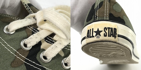 実際に弊社で買取させて頂いたCONVERSE/コンバース ALL STAR Z HI/SN オールスターハイ サイドジップ スニーカー 1CJ516/27の画像 7枚目