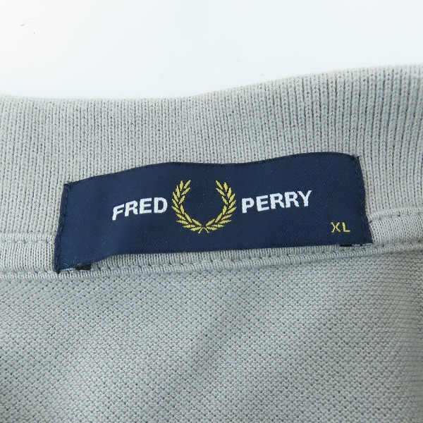 実際に弊社で買取させて頂いたFRED PERRY/フレッドペリー 半袖 ポロシャツ 胸刺繍/XLの画像 2枚目
