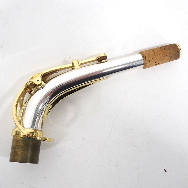 実際に弊社で買取させて頂いたYAMAHA/ヤマハ AC1AG アルトサックス用 C1タイプ カスタムネック スターリングシルバー製 クリアラッカー仕上げの画像 1枚目