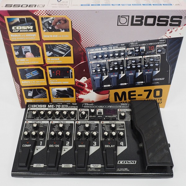 実際に弊社で買取させて頂いた【難有り】BOSS/ボス ME-70 Guitar Multiple Effects ギター用マルチエフェクター