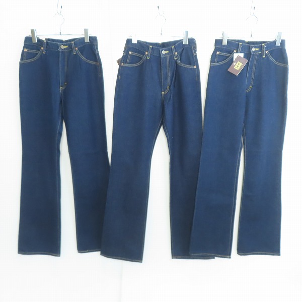 実際に弊社で買取させて頂いた【未使用含む】Lee/リー デニムパンツ ジーンズ 3点セット