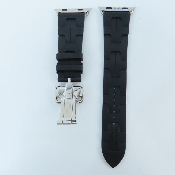 実際に弊社で買取させて頂いたHERMES/エルメス Apple Watch/アップルウォッチ キリム シンプルトゥールストラップの画像 2枚目